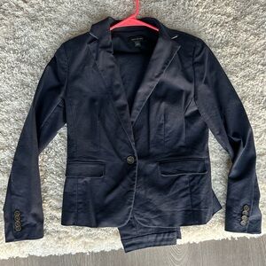 Ann Taylor Blue Suit
